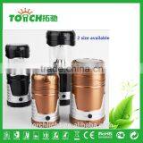 Emergency Solar LED Lantern Flashlight With USB Power Bank for Camping Hiking thumbnail-1