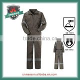 safety fireproof work wear 100% cotton coverall