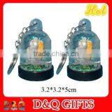 2015 Plastic Water Globe Keychain thumbnail-2