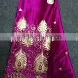 High Quality African Velvet Lace Fabric for Party Dresses thumbnail-5