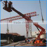 Factory price towable boom lift, aerial working platform, telescopic boom lift