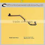 YB-U01 New Type D Rail Chrome Plated Wall Clothes Racks