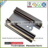 Extrusion Aluminum Profile Custom Flexible Heat Sink Matte Black Dongguan Hardware