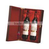 Luxury Matt Lacquer Real Wood Wine Box for Red Wine