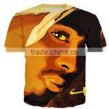 Fashion Mens Tee Shirts t Shirt Screen Printing 3d Printing T-shirt thumbnail-1