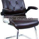 High-end Brown Middle Back Meeting Chairs With Armrests