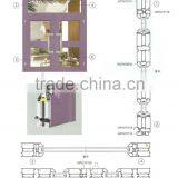 High Quality Energy-saving Casement Aluminium Door TFFA-76 thumbnail-2