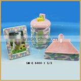 2014 Dog Bowl Set Ceramic Pet Bowl Pet Food Caniser Pet Photo Frame