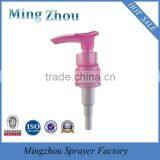 MZ-B05 Colorful plastic lotion pump, gel dispenser for lotion 28/410 for bottles