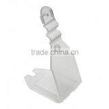 28*50mm Clear Plastic Euro Hook EPOS Swing Tag Price Ticket Holder Quality Choice thumbnail-3