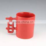 11oz Black Sublimation Stoneware Mug on Wholesale thumbnail-4