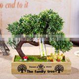 Promotional Complimentary Gift Japanese Mini Garden Pharma Gift , Wedding Gift Wall Clock thumbnail-5