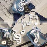 Note Shape Metal Bookmark With Tassels for Christmas Days thumbnail-1