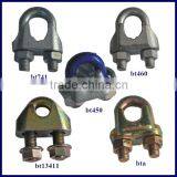 DIN741 ELECTRIC GALVANIZED MALLEABLE WIRE ROPE CLIP thumbnail-2