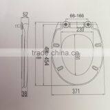 PP Toilet Seat With SUS 304 Screws and Pins of Hinges thumbnail-1
