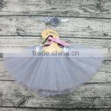 Grey Tutu for Baby Cheap Puffy Pettiskirt Tutu thumbnail-4