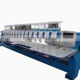 15 head 6 needle LH head high speed flat embroidery machine