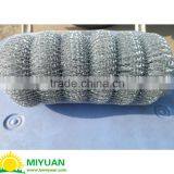 Washing Dish Wire Mesh Scourer/high Quality Stainless Steel Wire Wool /unique Sigle Wire Make thumbnail-6