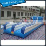 Inflatable Bungee Run! Double Lanes Inflatable Air Runing Tracks / Inflatable Bungee Trampoline thumbnail-2