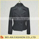 Ladies Double Breasted Jackets in Woolen Melton thumbnail-1