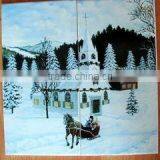 Ceramic Tiles With Wooden Tray thumbnail-1