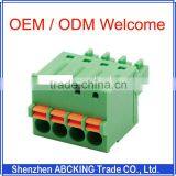 Factory Price 2.54mm 3.81mm 5.08mm Screwless Terminal Block