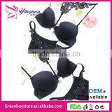 2015 Sexy Women Underwear Bras Set Front Closure Lace Women Bra Free Shipping thumbnail-2