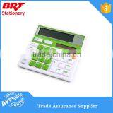 Office Supply Standard Function Desktop Solar and Electron Calculator 12 Digit