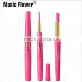 Music Flower 12 colors Lipstick&Lip Liner Waterproof Long Lasting lip liner pencil