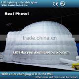 5m LED Lighting Inflatable Igloo Tent LED Lighted Inflatable Dome Tent Remote Control Color Changing LED Inflatable Party Tent thumbnail-5
