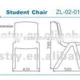 Bright Color Plastic Chairs thumbnail-6