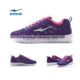 ERKE Wholesale Dropship Breathable Fly Knitted Mesh China Brand Womens Sports Running Shoes thumbnail-5