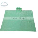 High quality adult plastic disposable raincoat