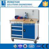 Professional Roller Cabinets Workstation /blue Metal Tool Boxes on Wheels