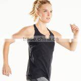 OEM Service Women Workout Fitness Wear Light Weight Cool Mesh Jogging And Running Tank thumbnail-2