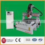 Fulling Inverter 4 Axis Wood Cylinder CNC Wood Router for MDF,PVC, CNC 1325 Router Machine thumbnail-6