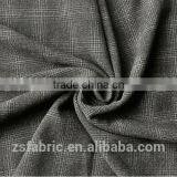 ZHENGSHENG Polyester/Rayon Blend Stretch Jacqrard Fabric For Garment With Fashion Checks