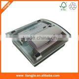 Office/school Gift Zigzag Sticky Memo Pads,notepads in Plastic Case