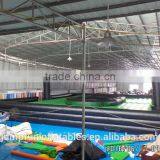 2016 Inflatable Beach Volleyball Court With Trampoline For Sale thumbnail-3