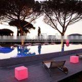 Light up PE Plastic Chairs/led Chair/light Cube Seat thumbnail-3