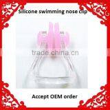 Silicone Swimming Product/pink Swimming Nose Clip/earplugs Adult Size