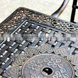 2016 Hot Selling New Design Cast Aluminum 4 Seats Square Garden Set thumbnail-2