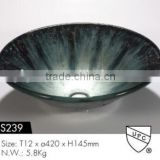 Tempered Glass vessel with cUPC certificate S239