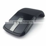 2.4GHz Wireless Foldable Optical Touch Mice Mouse Bending Start Flat Close