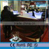 Color Change Led Light Bar/club/party Lighting Bottle Holder,plastic Led Ice Bucket Plastic