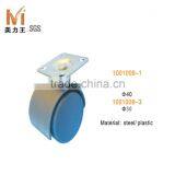 Diameter 30mm 40mm 50mm Office Black Caster Wheel Without Brake for Office Chairs