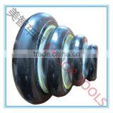 150/200/250/300mm Solid Rubber Wheel With Plastic Rim Series thumbnail-2