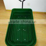 Gorilla Carts Lawn Tractor Attachments Heavy Duty Garden Poly Dump Cart 2 In 1 thumbnail-5