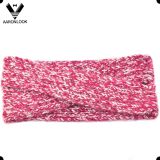 Lady′s Fashion Winter Warm Cross Knitted Crochet Headband