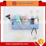 Plastic Kitchen Bathroom Wall Mounted Storage Rack Towel Bar Holder thumbnail-1